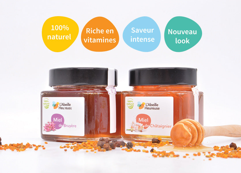 Nouveau ! Le miel de châtaignier et de bruyère - 2 miels rares aux multiples bienfaits