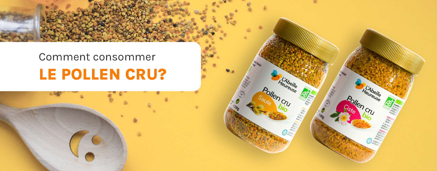 Comment consommer le pollen frais ?