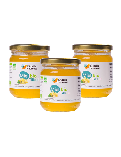 Miel de Tilleul BIO - 3x250g BIO 1